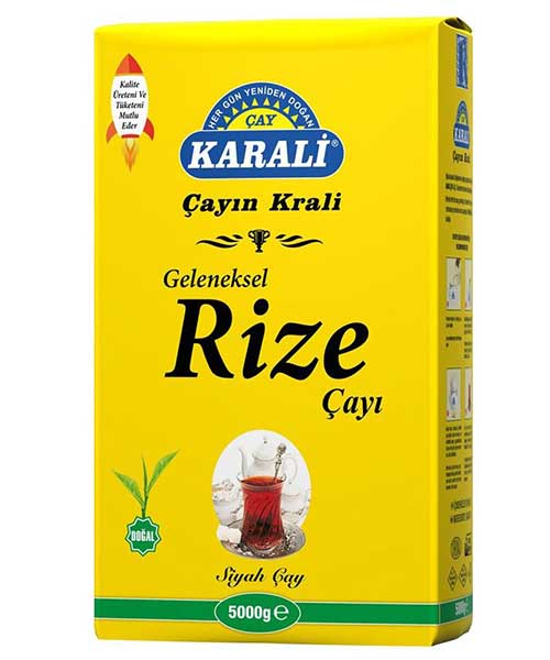 Karali Geleneksel Rize Dökme Çay 5 Kg