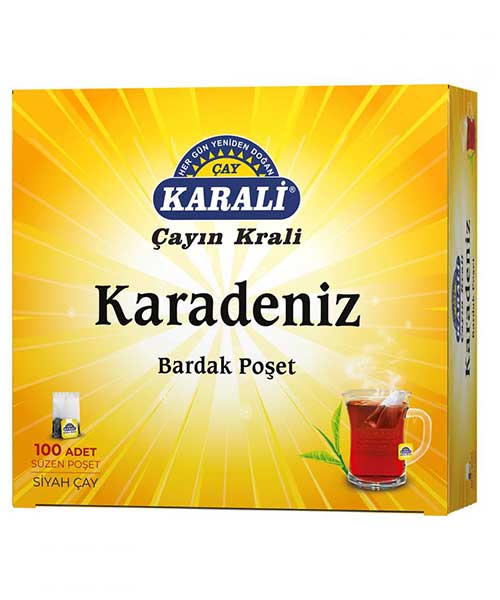 Karali Karadeniz Bardak Poşet Çay 100'lü