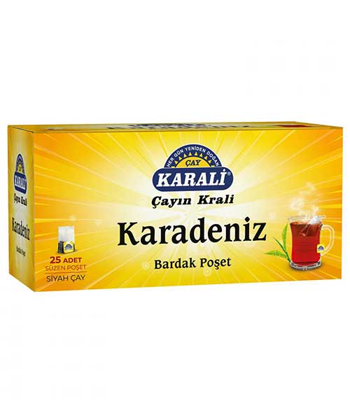 Karali Karadeniz Bardak Poşet Çay 25'li