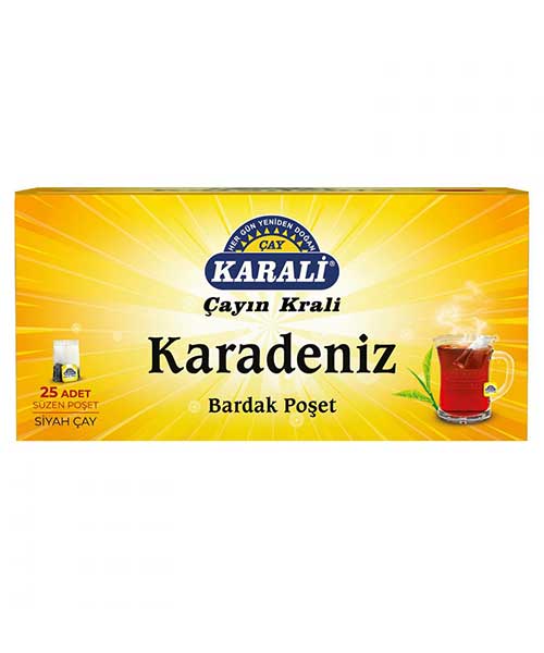 Karali Karadeniz Bardak Poşet Çay 25'li