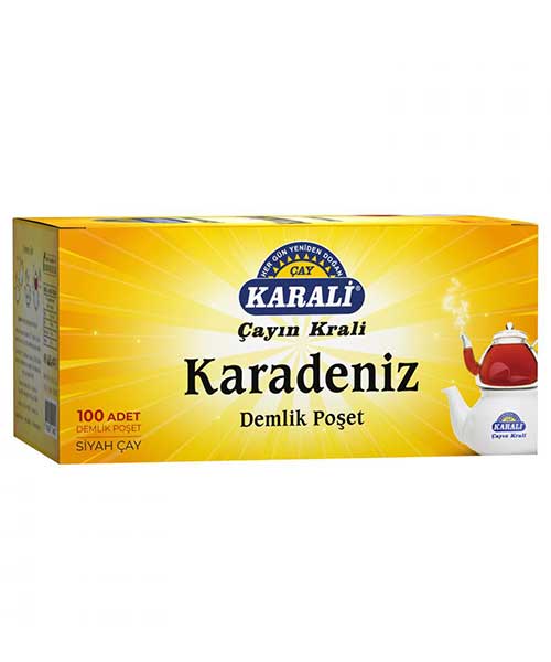 Karali Karadeniz Demlik Poşet Çay 100x3,2 Gr