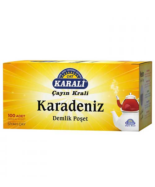 Karali Karadeniz Demlik Poşet Çay 100x3,2 Gr