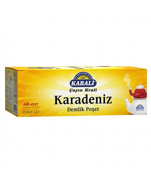 Karali Karadeniz Demlik Poşet Çay 48x3,2 Gr