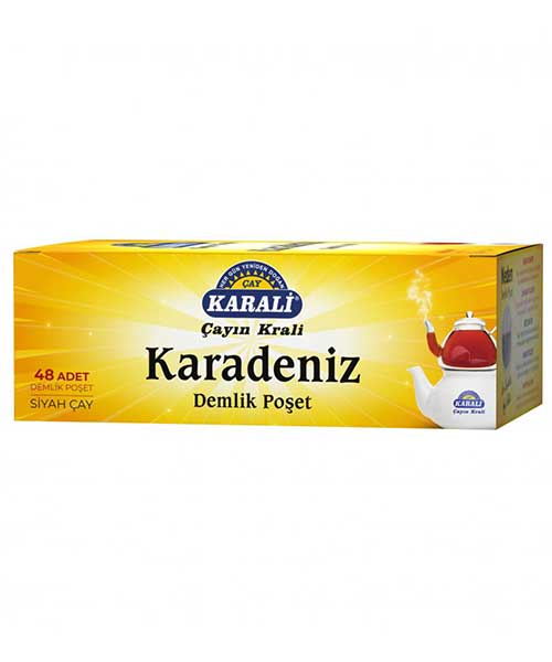 Karali Karadeniz Demlik Poşet Çay 48x3,2 Gr