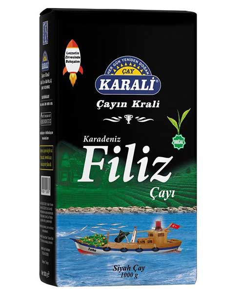 Karali Karadeniz Filiz Dökme Çay 1 Kg