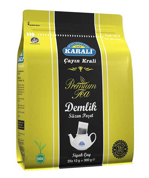 Karali Premium Demlik Poşet Çay 25x12 Gr