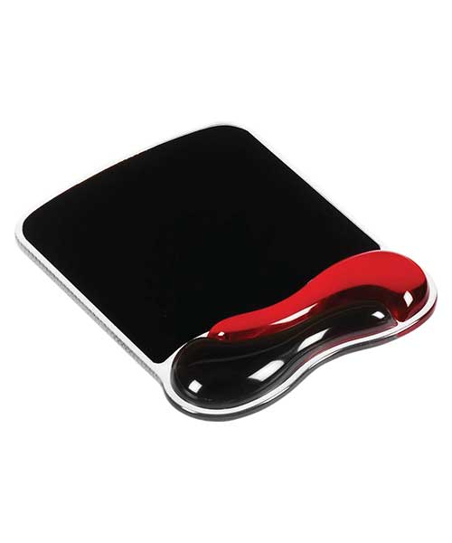Kensington Entegre Bilek Destekli Duo Jel Mouse Pad Kırmızı / Siyah 62402
