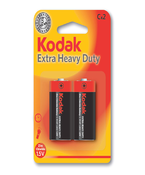 Kodak Kchz-2 Çinko Karbon Blister 2'Li Orta Boy Pil