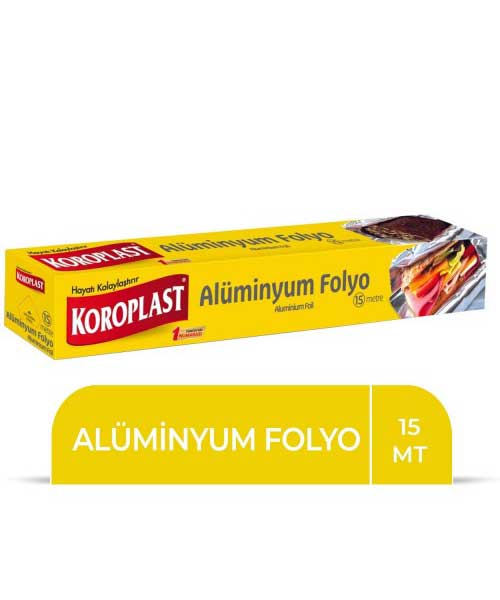 Koroplast 15 Mt Aluminyum Folyo