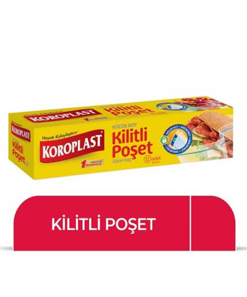 Koroplast Buzdolabı Poşeti Kilitli Küçük