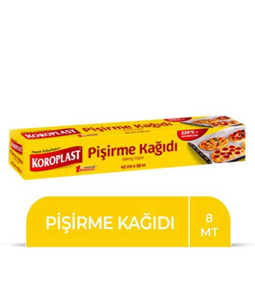 Koroplast Pişirme Kağıdı 8Mt