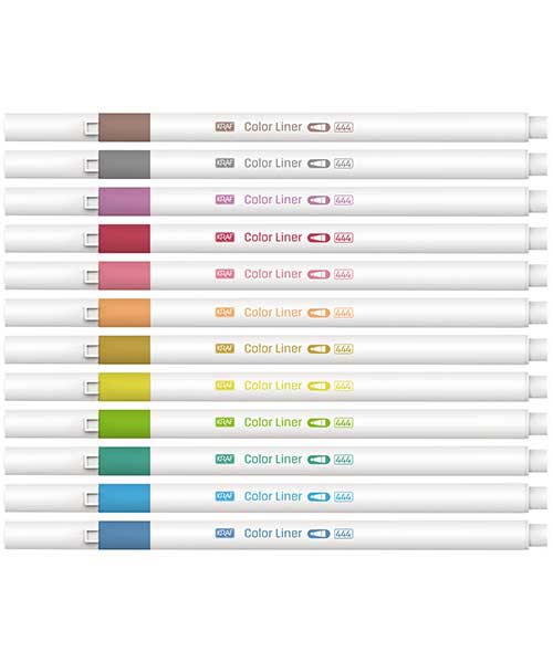 Kraf Color Lıner Kalem 0.5 Mm 12 Li 444