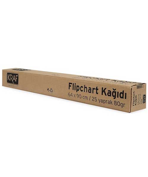 Kraf Flıpchart Kağıdı Rulo 64X90Cm 25Yp 703G