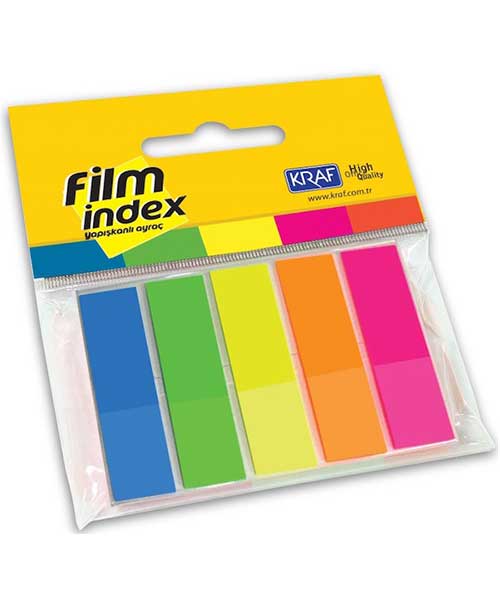 Kraf Index Fılm (Pp) 13X44Mm 5 Renk X 25Yp 1344