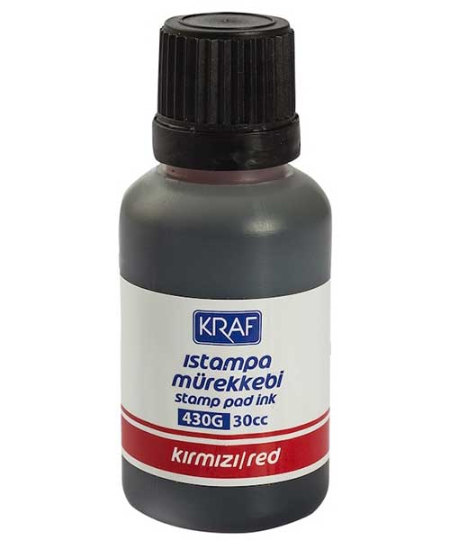 Kraf Istampa Mürekkebi 30Cc Kırmızı 430G