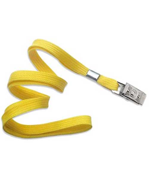 Kraf Kart Askı İpi Metal Klips Sarı 50 Li 510G