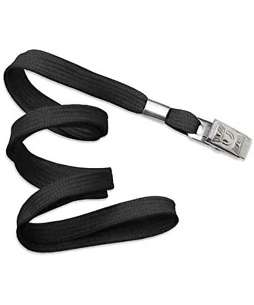 Kraf Kart Askı İpi Metal Klips Siyah 50 Li 510G