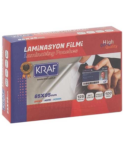 Kraf Laminasyon Filmi  65X95 Mm 125Mıc 100Lü 2126