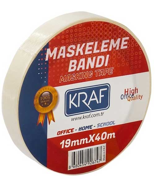 Kraf Maskeleme Bandı 19Mmx40M 4019G