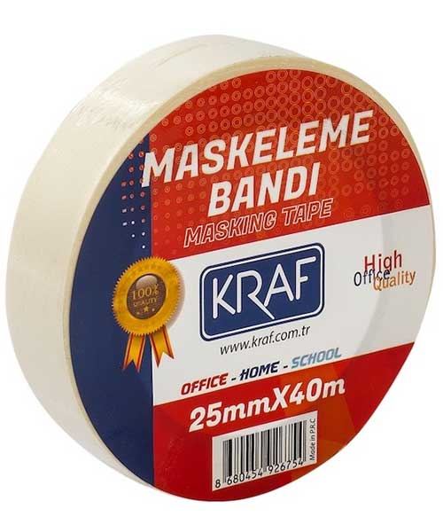 Kraf Maskeleme Bandı 25Mmx40M 4025G