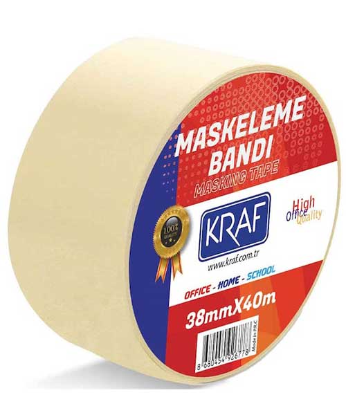 Kraf Maskeleme Bandı 38Mmx40M 4038G