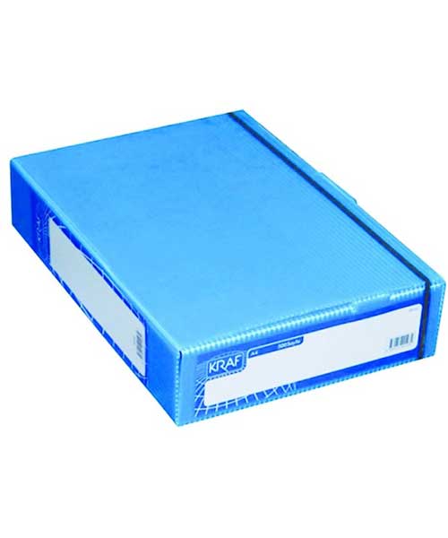 Kraf Numaralı Form Kutusu A4  500 Sy. 895G Mavi