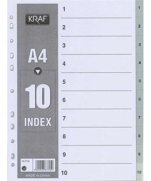 Kraf Separatör 1010 1-10 Rakam