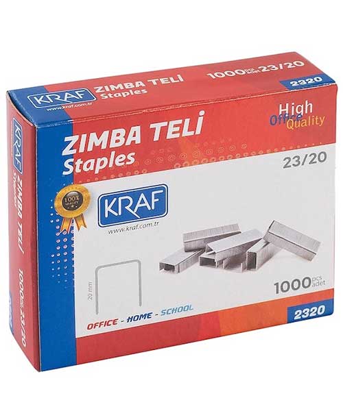 Kraf Zımba Teli 23/20 1000 Li 2320