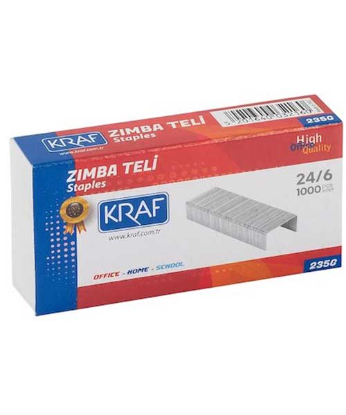 Kraf Zımba Teli 24/6 1000 Li 235G