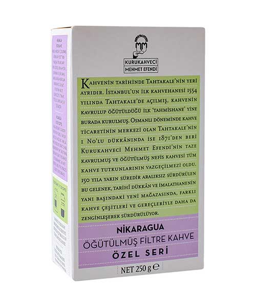 Mehmet Efendi Nicaragua Filtre Kahve 250gr