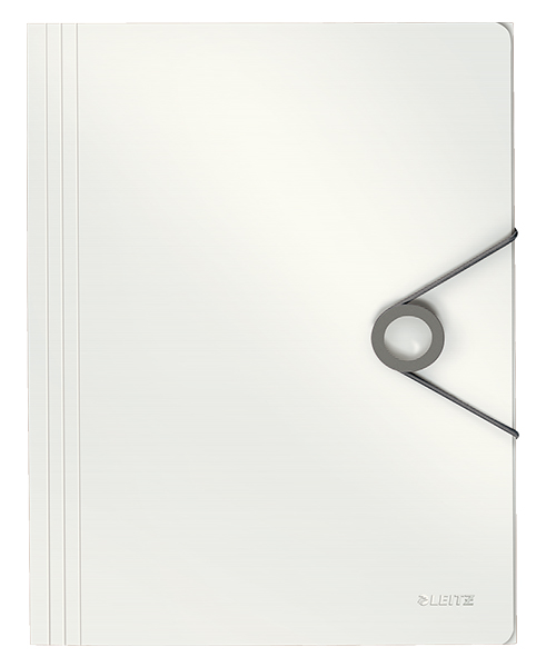 Leitz Solid İnce Lastikli Dosya Beyaz 45631001