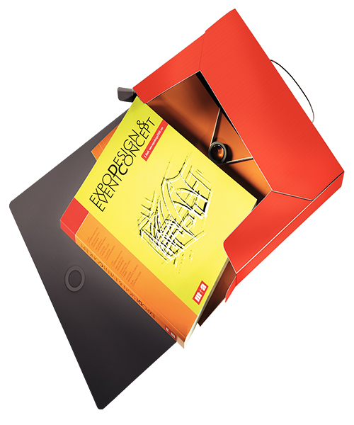 Leitz Solid Kalın Lastikli Dosya Kırmızı 45681020