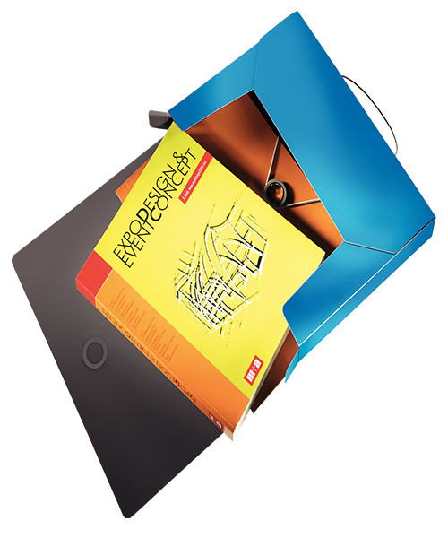 Leitz Solid Kalın Lastikli Dosya Mavi 45681030