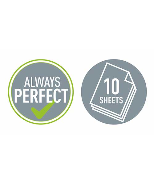 Leitz Delgeç 8 Sayfa Kapasiteli Siyah 50580095