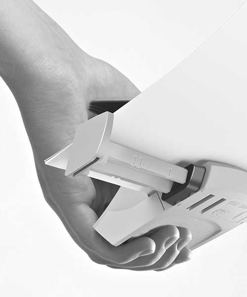 Leitz Delgeç 8 Sayfa Kapasiteli Siyah 50580095