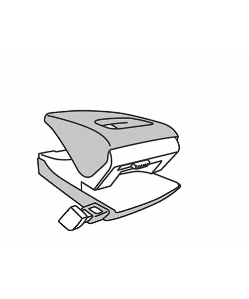 Leitz Delgeç 40 Sayfa Kapasiteli Kırmızı 51380025