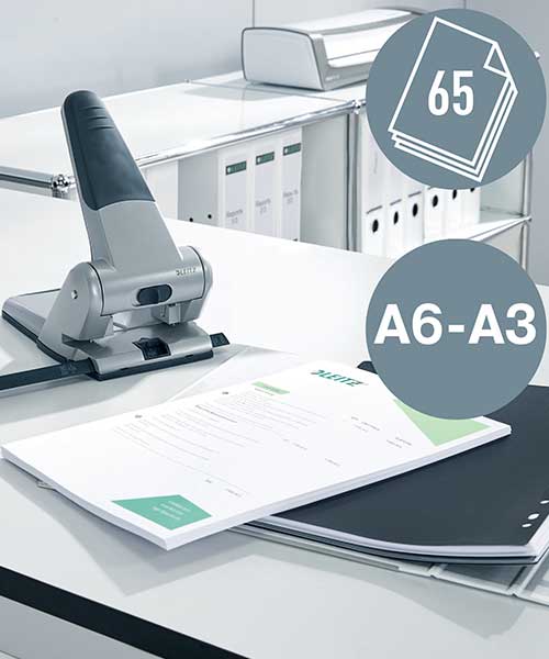 Leitz Delgeç 65 Sayfa Kapasiteli Siyah 51800095