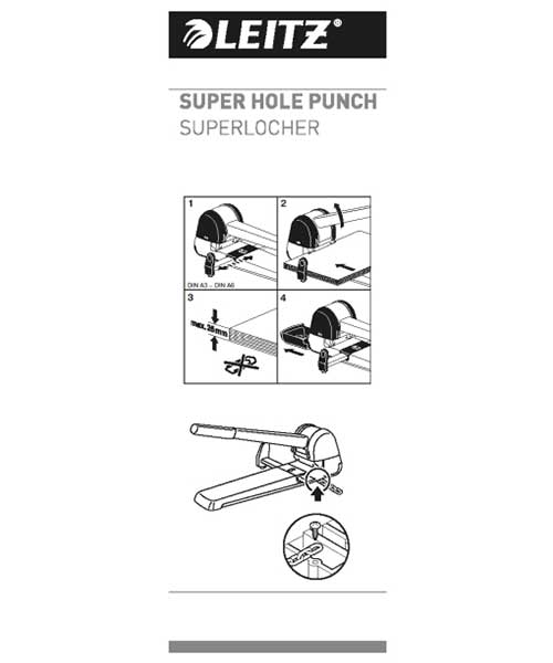 Leitz Delgeç 250 Sayfa Kapasiteli Gri 51820084