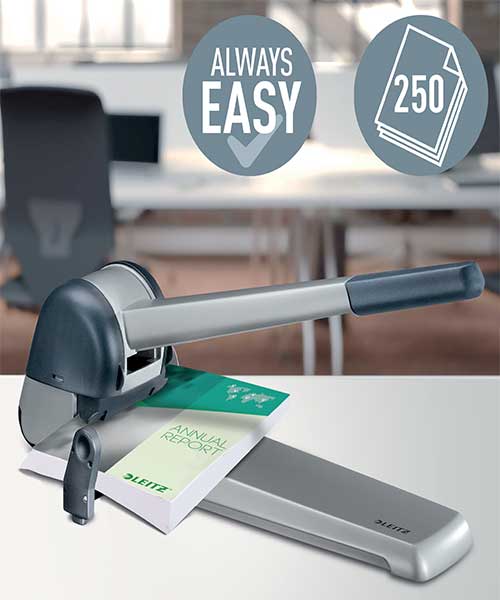 Leitz Delgeç 250 Sayfa Kapasiteli Gri 51820084