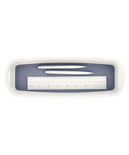 Leitz Mybox® Uzun Masaüstü Düzenleme Kutusu Gri-Beyaz 52581001