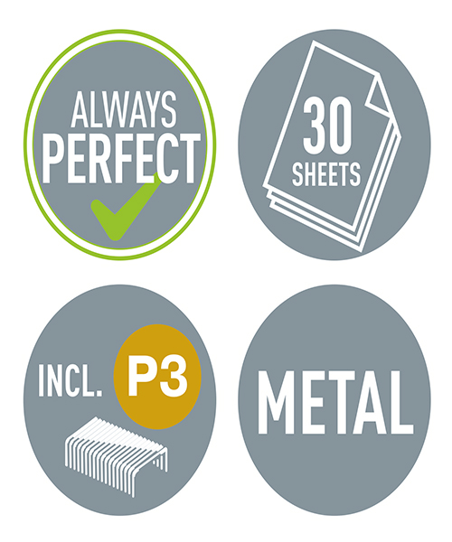 Leitz Zımba Düz Perçinleyen Mavi 55050035