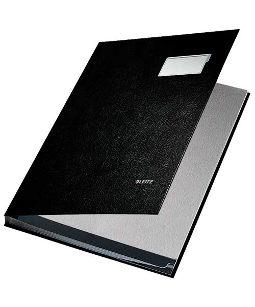 Leitz İmza Dosyası Pp 10 Bölmeli Siyah 57010095