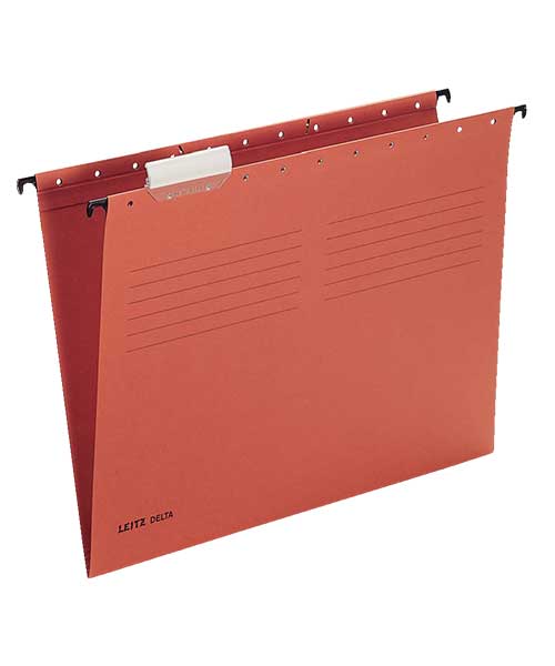 Leitz Delta Askılı Dosya Telsiz Kırmızı 65150025