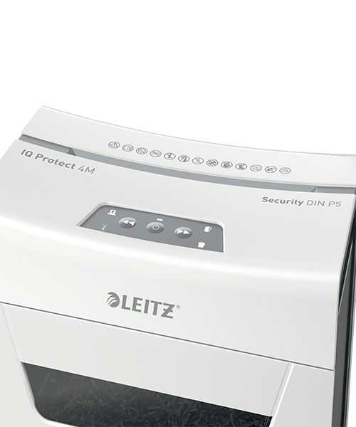 Leitz IQ Protect Evrak İmha Makinesi  4M P5 EU Beyaz 80940000