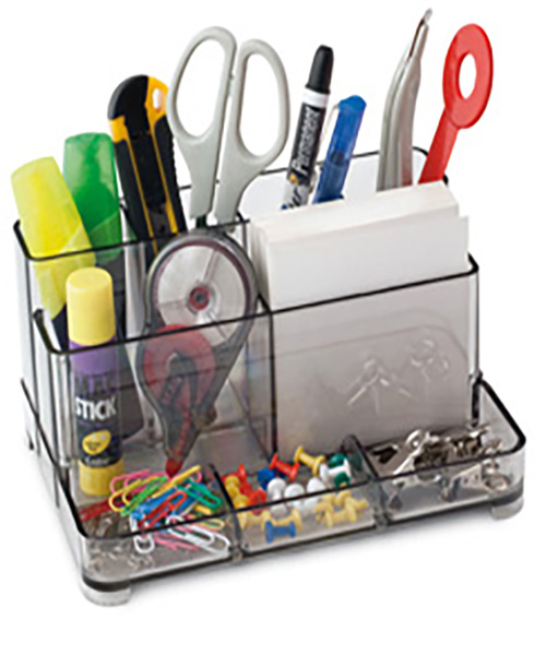 Mas Desk Organizer Siyah Duman 810