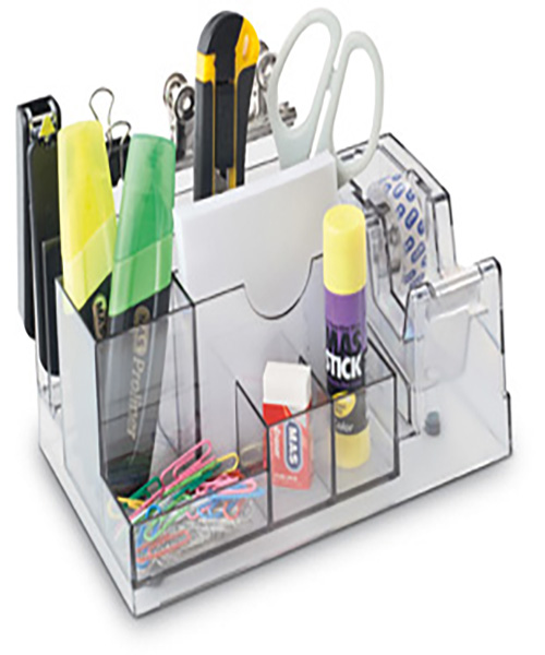 Mas Desk Organizer Bantlı Şeffaf 815