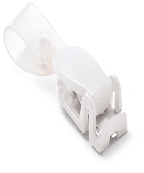 Mas Kart Klipsi Nato Tip Plastik Beyaz 100 Lü 3537