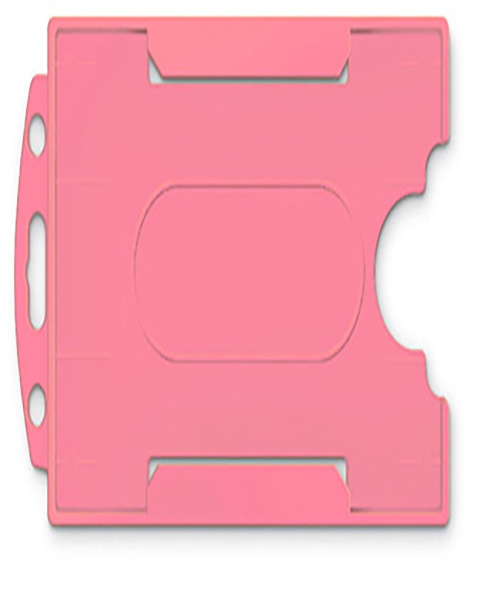 Mas Plastik Kart Muhafaza Dikey 54X86 Pembe 50 Li 3522