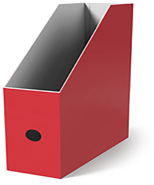 Mas Rainbow Magazinlik Karton 4 Lü Pk Kırmızı 8222