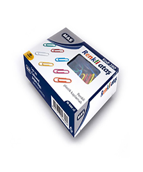 Mas Renkli Ataş Pvc Kaplı 28 Mm 280
